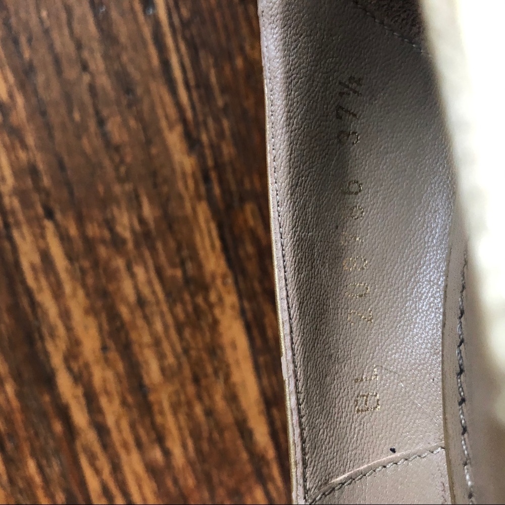 Authentic Gold YSL heels - Picture 5 of 6